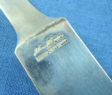 Arvesolv #10 by Hans Hansen Danish Sterling Silver Fish Knife Flat AS 8 5/8"