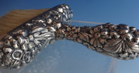 Rose by Stieff Sterling Silver Hat Brush 6 7/8" X 4" (#0996)