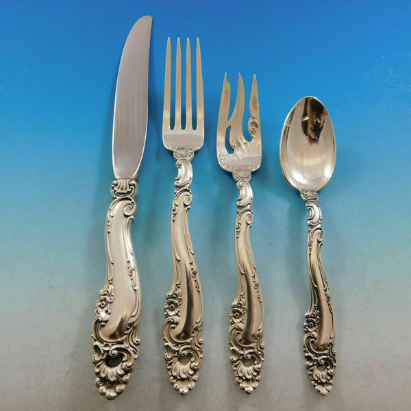 Decor by Gorham Sterling Silver Regular Size Place Setting(s) 4pc