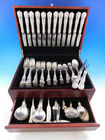 English King by Tiffany & Co Sterling Silver Flatware Set Service 106 pcs Dinner