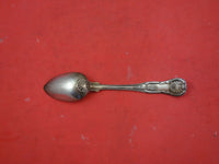 Kings by Bailey & Kitchen fancy back Coin Silver Teaspoon 6"