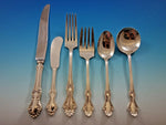 Princess Elizabeth by National Sterling Silver Flatware Set Service 78 Pieces