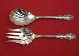Spanish Baroque by Reed and Barton Sterling Silver Salad Serving Set AS 9 1/4"