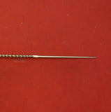 Ball Black and Co Sterling Silver Olive Spoon with Twist Spear Pierced 9 1/2"