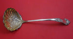 La Touraine by Reed & Barton Sterling Silver Soup Ladle Gold Washed Fluted 13"