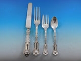 Imperial Queen by Whiting Sterling Silver Flatware Set 12 Service 60 pcs Dinner