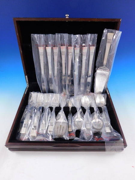Diadem by Reed and Barton Sterling Silver Flatware Set for 8 Service 45 pcs New