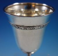 Meadow Rose by Wallace Sterling Silver Water Goblet #H220 (#1513)