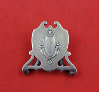 Mount Vernon by Lunt Sterling Silver Napkin Clip Original 1 3/4" x 1 3/4"