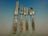 Lily of the Valley by Whiting Sterling Silver Flatware Set Service 107 PC Dinner