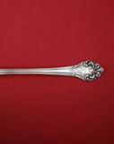 Elegante by Reed and Barton Sterling Silver Beef Fork Gold Washed 7 3/8" Serving