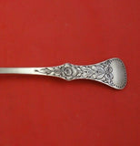 Flat Rose aka Rose by KA Rasmussen Norwegian Sterling Silver Dinner Fork 7 3/4"