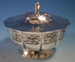 Aztec Rose by Sanborns Mexican Mexico Sterling Silver Candy Dish (#1825)