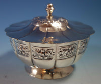 Aztec Rose by Sanborns Mexican Mexico Sterling Silver Candy Dish (#1825)