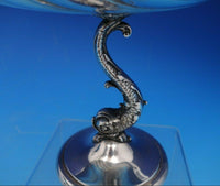 Redlich Co Sterling Silver Compote Raised Dolphin Base 8 3/4" Tall #9183 (#4686)