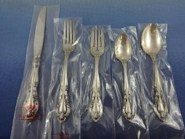 Baronial by Gorham Sterling Silver Place Size Flatware Set Service 45 Pieces New
