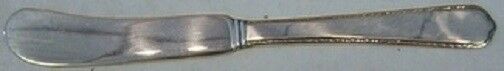 Windemere By International Sterling Silver Butter Spreader Flat Handle 5 5/8"