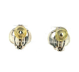 Georg Jensen Sterling 2006 Peach Moonstone Earrings (#J5386)
