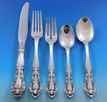 Baronial by Gorham Sterling Silver Flatware Set of 8 Service 40 pcs Place Size
