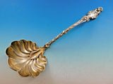 Lily by Whiting Sterling Silver Oyster Ladle Gold Washed 10 1/4" Vintage Server