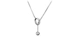 Idole De Christofle France Sterling Silver Lariat Necklace - New