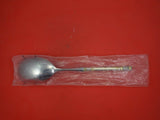 Aegean Weave Gold by Wallace Sterling Silver Salad Serving Spoon WS 12"