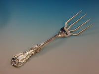 Burgundy by Reed and Barton Sterling Silver BBQ Serving Fork 7 3/4" Custom Made