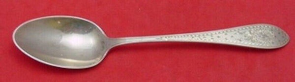 Colonial A Engraved by Whiting Sterling Silver Teaspoon 6" Flatware Heirloom