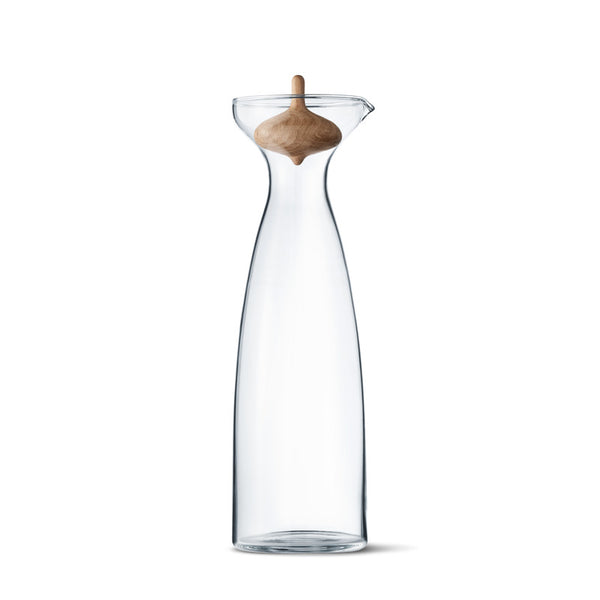Georg Jensen Alfredo Water Wine Carafe 1 Liter Glass Modern New