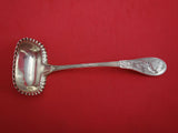 Japanese by Tiffany Sterling Silver Gravy Ladle with Pie Crust Edge 7 1/4"