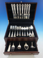 Georgian by Towle Sterling Silver Flatware Set for 8  Service 45 pcs Dinner