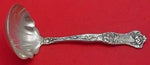 Peony by Wallace Sterling Silver Gravy Ladle Scalloped 7" Serving Floral