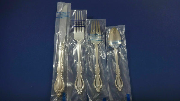 Grande Regency By International Sterling Silver Dinner Place Setting(s) 4pc New