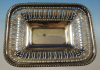 Ellis Barker Silverplate Serving Dish Small Pierced 6 1/4" x 4 1/2" x 2" (#2628)
