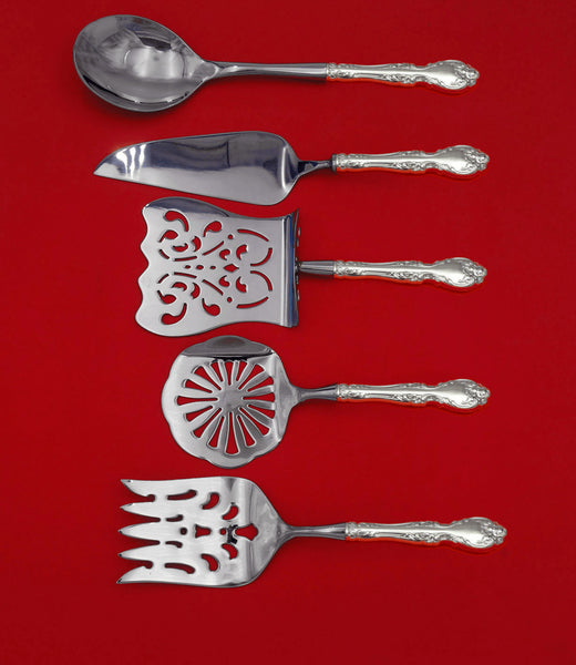 Melrose by Gorham Sterling Silver Brunch Serving Set 5-Piece HHWS Custom Made