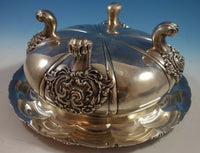 Dolphin by Tiffany & Co. Sterling Silver Salad Set with Salad Bowl Rare (#1935)