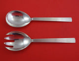 Bernadotte by Georg Jensen Sterling Silver Salad Serving Set AS 2pc 10 1/2"