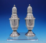 La Pierre Sterling Silver Salt and Pepper Shaker Pair #25A 4 3/4" Tall (#3850)