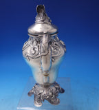 Iris by William B. Kerr Sterling Silver Coffee Pot 8 1/2" x 7" 14.1 ozt. (#7260)