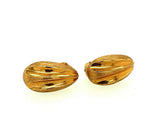 18k Yellow Gold Clip on Earrings (#J4779)