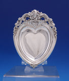 Grande Baroque by Wallace Sterling Silver Candy Dish Heart Shaped 4850-9 (#7086)