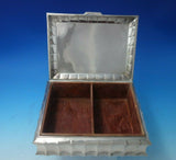 Austrian Hungarian .800 Silver Box w/ Wood Liner and Dividers c1872-1922 (#5706)