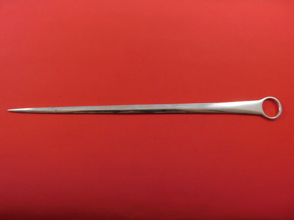 English Sterling Silver by Richard Crossley Meat Skewer 13 1/8" London 1791