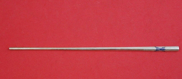 Chinese Sterling Silver Chopsticks w/ Lower Blue Enamel 7 1/4"