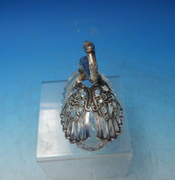 FB German Sterling Silver Crystal Sugar Basket Swan Form w/Movable Wings (#6473)