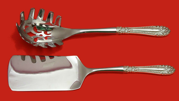 Kenilworth by International Sterling Italian Pasta Server Set 2pc HHWS  Custom