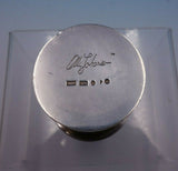 Olle Johanson Sterling Silver Smoking Set 2pc Cigarette Holder Ash Tray (#4880)