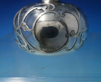 Gorham Glass Perfume Bottle with Sterling Silver Overlay 3 1/2" x 1 7/8" (#5927)