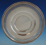 English Gadroon by Gorham Sterling Silver Serving Plate Pierced Edge (#2542)