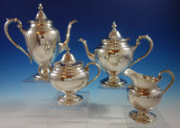 Puritan by Gorham Sterling Silver Tea Set 4pc (#2509)